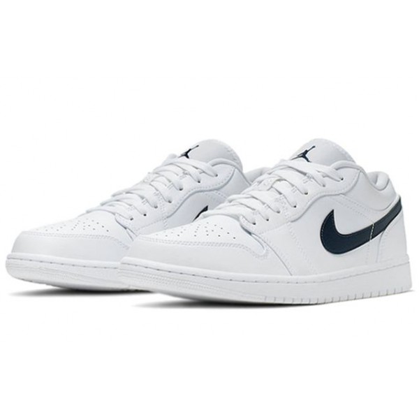 Air Jordan 1 Low White Obsidian 553558-114