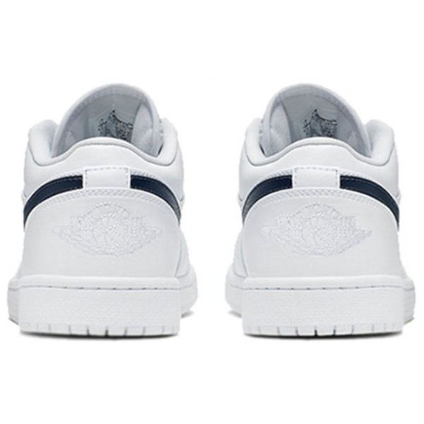 Air Jordan 1 Low White Obsidian 553558-114