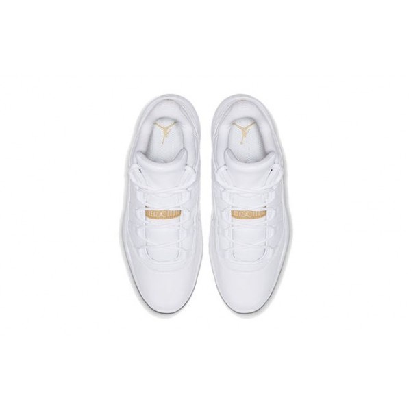 Air Jordan 11 Low Golf 'Metallic Gold' White/Metallic Gold AQ0963-102