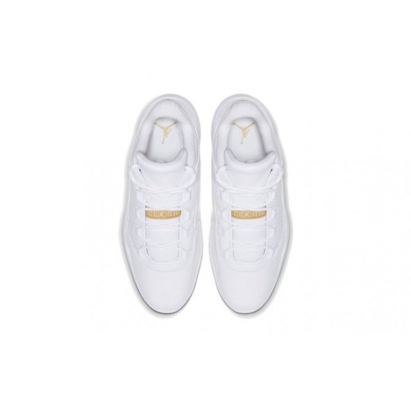 Air Jordan 11 Low Golf 'Metallic Gold' White/Metallic Gold AQ0963-102