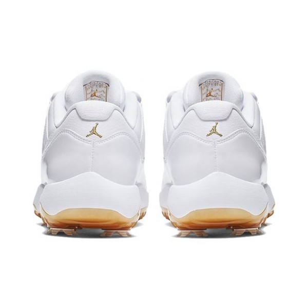 Air Jordan 11 Low Golf 'Metallic Gold' White/Metallic Gold AQ0963-102