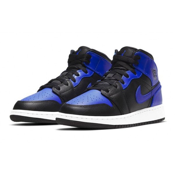 Air Jordan 1 Mid GS Hyper Royal 554725-077