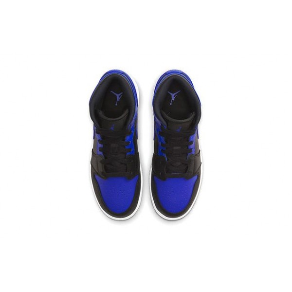 Air Jordan 1 Mid GS Hyper Royal 554725-077