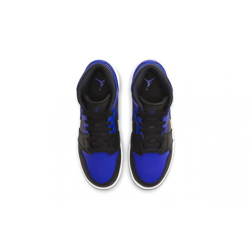 Air Jordan 1 Mid GS Hyper Royal 554725-077