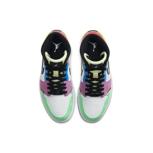 Womens WMNS Air Jordan 1 Mid SE Lightbulb CW1140-100