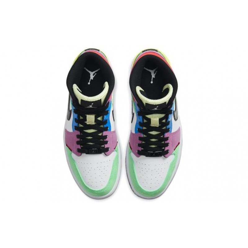 Womens WMNS Air Jordan 1 Mid SE Lightbulb CW1140-100