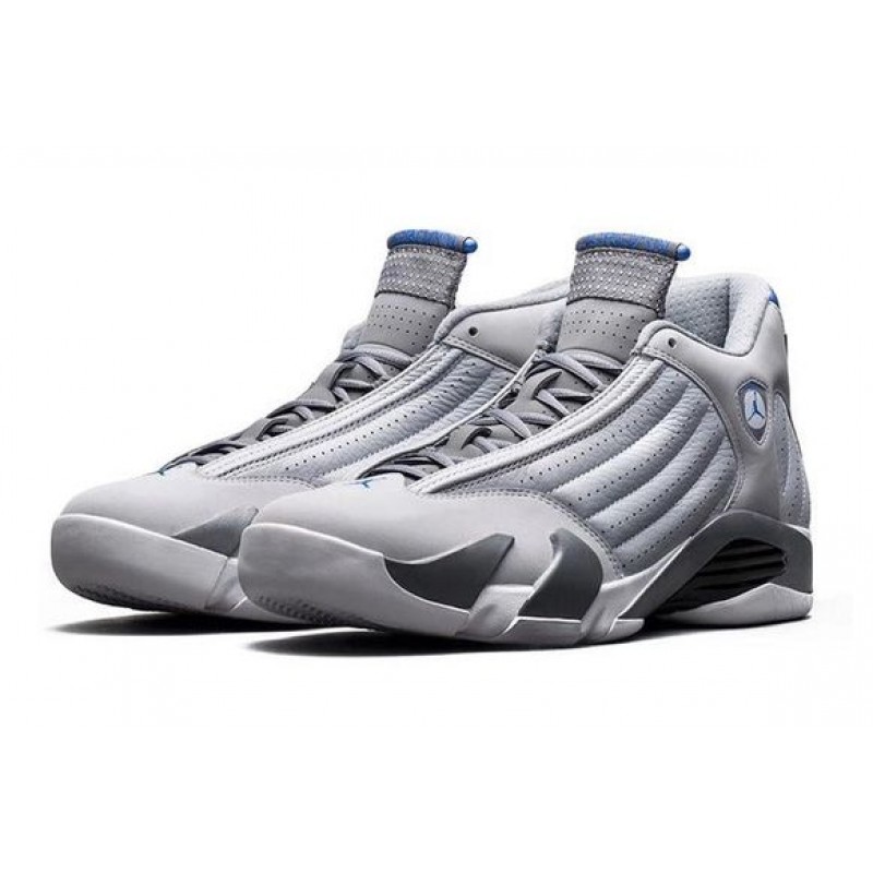 Air Jordan 14 Retro Wolf Grey 487471-004