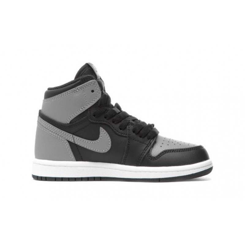 Air Jordan 1 Retro High OG PS 'Shadow' black/gray AQ2664-013