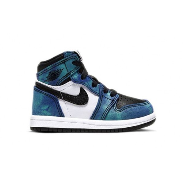 Air Jordan 1 Retro High OG TD 'Tie-Dye' White/Black/Aurora Green CU0450-100