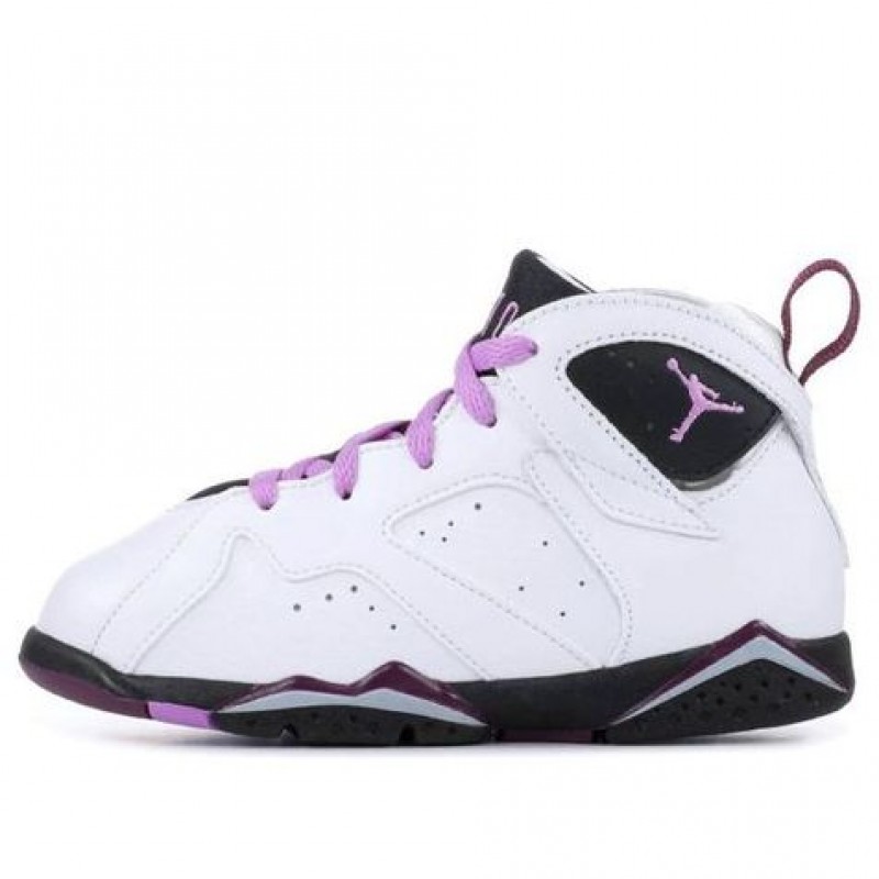 Air Jordan 7 Retro TD 'Fuchsia Glow' White/Fuchsia Glow-Black-Mulberry 705418-127