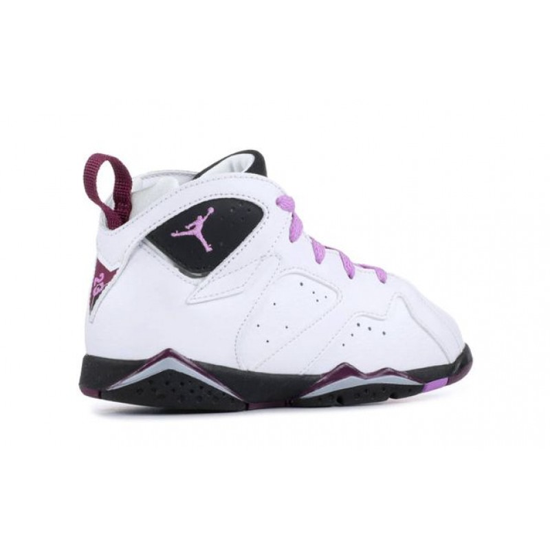 Air Jordan 7 Retro TD 'Fuchsia Glow' White/Fuchsia Glow-Black-Mulberry 705418-127