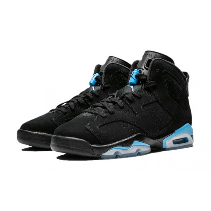 Air Jordan 6 Retro BG UNC - Univeristy Blue 384665-006