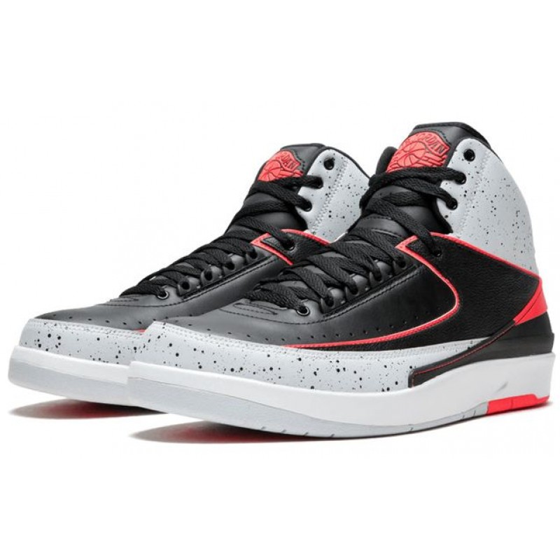 Air Jordan 2 Retro Black Infrared 385475-023