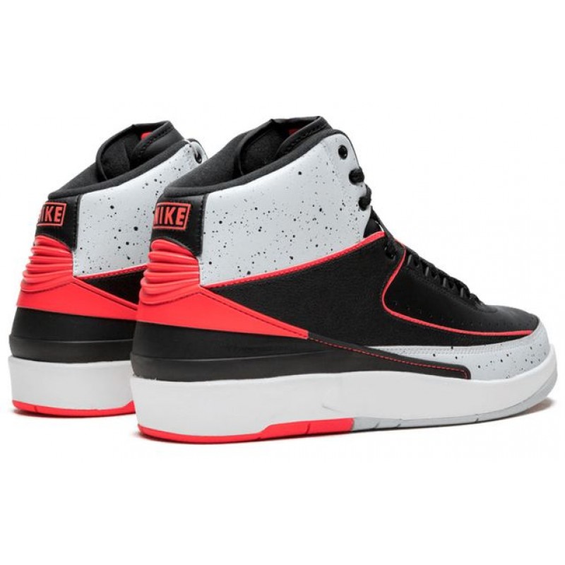 Air Jordan 2 Retro Black Infrared 385475-023