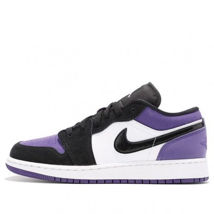 Air Jordan 1 Low GS Court Purple 553560-125