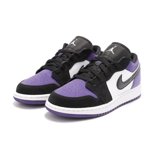 Air Jordan 1 Low GS Court Purple 553560-125