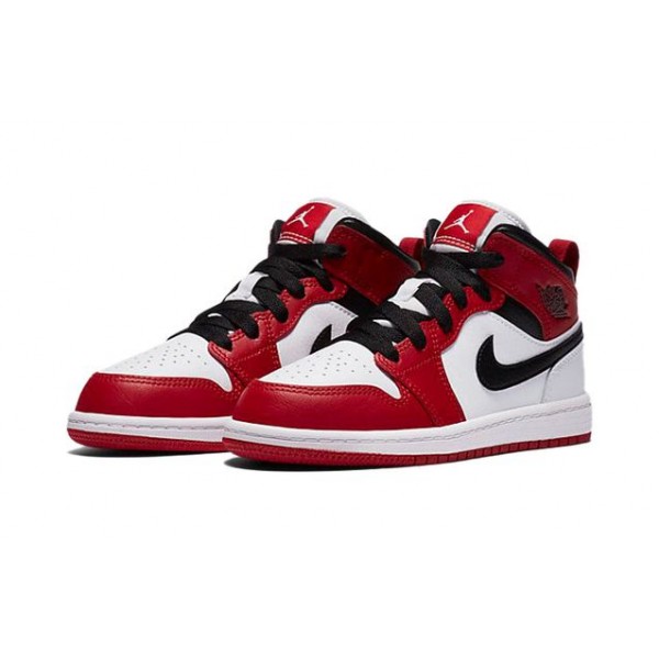 Air Jordan 1 Mid PS 'Chicago' White/Gym Red/Black 640734-173