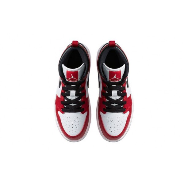 Air Jordan 1 Mid PS 'Chicago' White/Gym Red/Black 640734-173