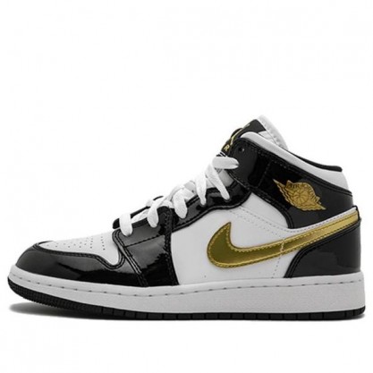 Air Jordan 1 Mid SE GS Black BQ6931-007