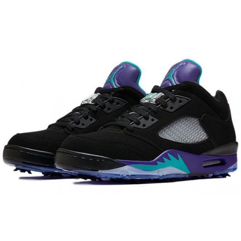 Air Jordan 5 Low Golf Black Grape CU4523-001