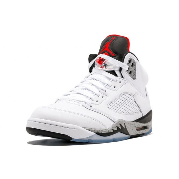 Air Jordan 5 Retro White Cement 136027-104