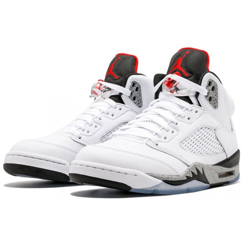 Air Jordan 5 Retro White Cement 136027-104