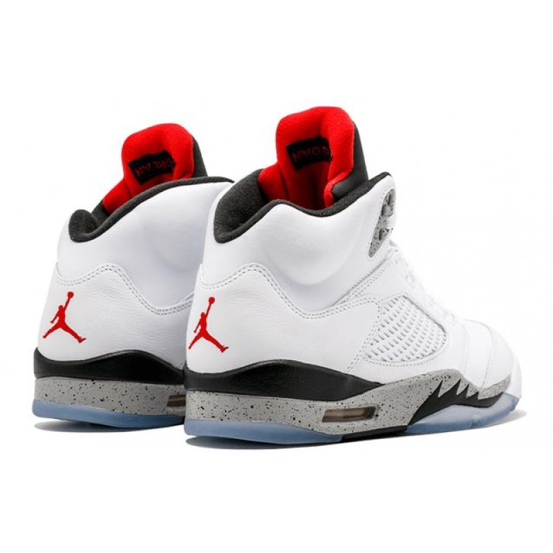 Air Jordan 5 Retro White Cement 136027-104