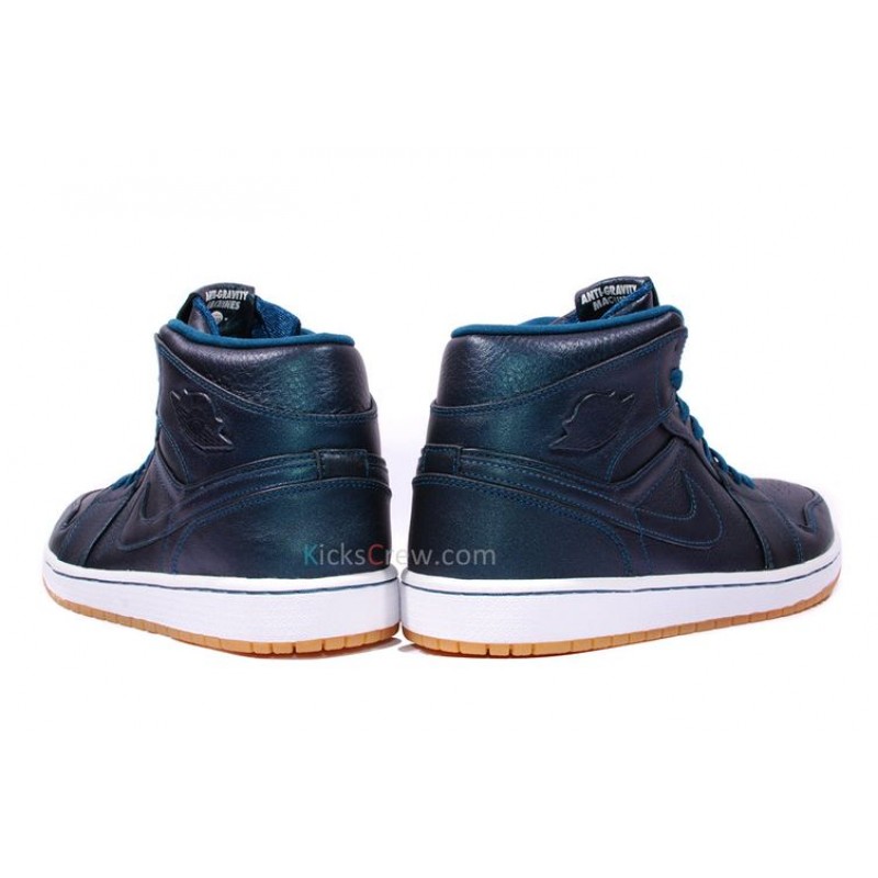 Air Jordan 1 Mid Nouveau Space Blue 649688-414