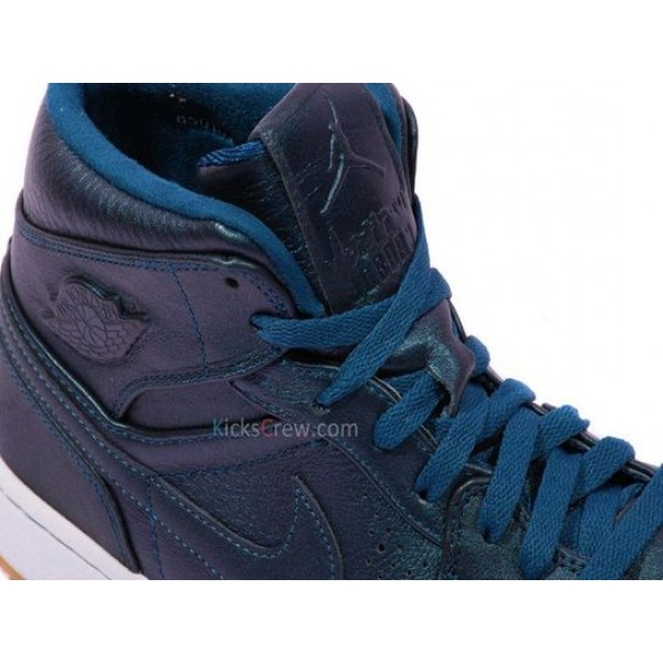 Air Jordan 1 Mid Nouveau Space Blue 649688-414