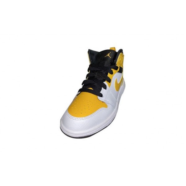 Air Jordan 1 Mid PS 'University Gold' White/Black/University Gold 640734-170