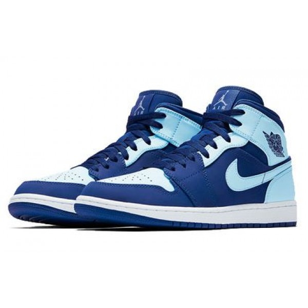 Air Jordan 1 MID ICE Blue YC554724-400