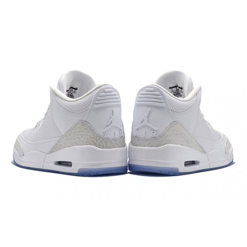 Air Jordan 3 Retro GS Pure White 398614-111