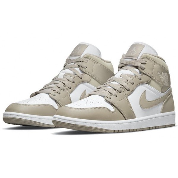 Air Jordan 1 Mid Linen 554724-082