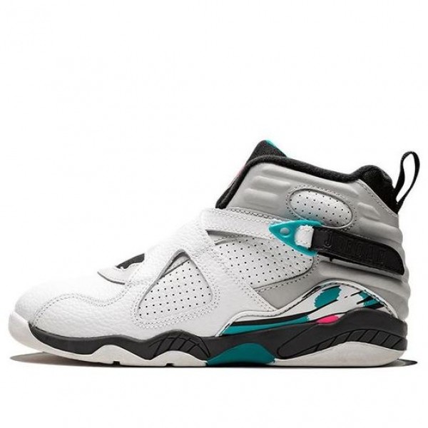 Air Jordan 8 Retro PS 'South Beach' White/White-Turbo Green 305369-113