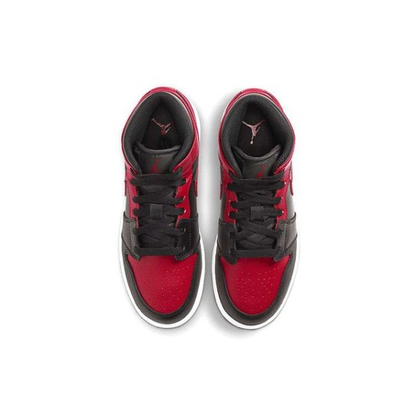 Air Jordan 1 Mid GS 'Banned' 2020 Banned 2020 (GS) 554725-074