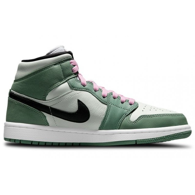 Womens WMNS Air Jordan 1 Mid SE 'Dutch Green' Dutch Green (W) CZ0774-300