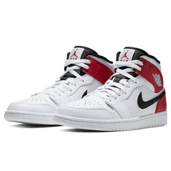 Air Jordan 1 Mid White 554724-116