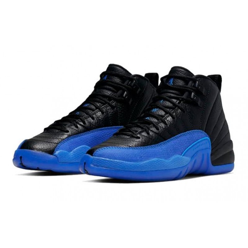 Air Jordan 12 Retro GS Black Game Royal 153265-014