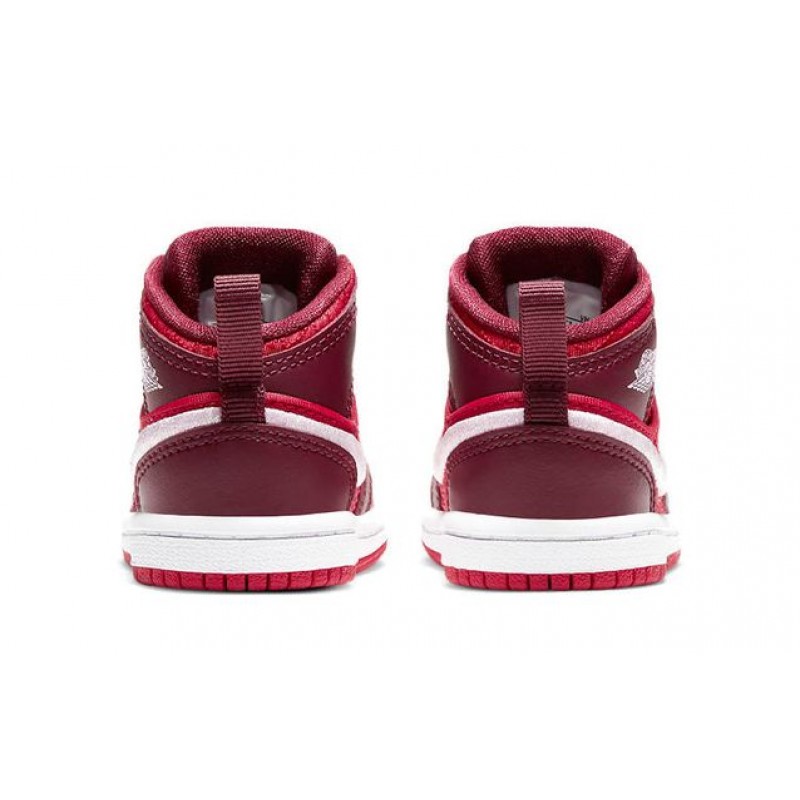 Nike Air Jordan 1 Mid SE Red Quilt TD AV5172-600