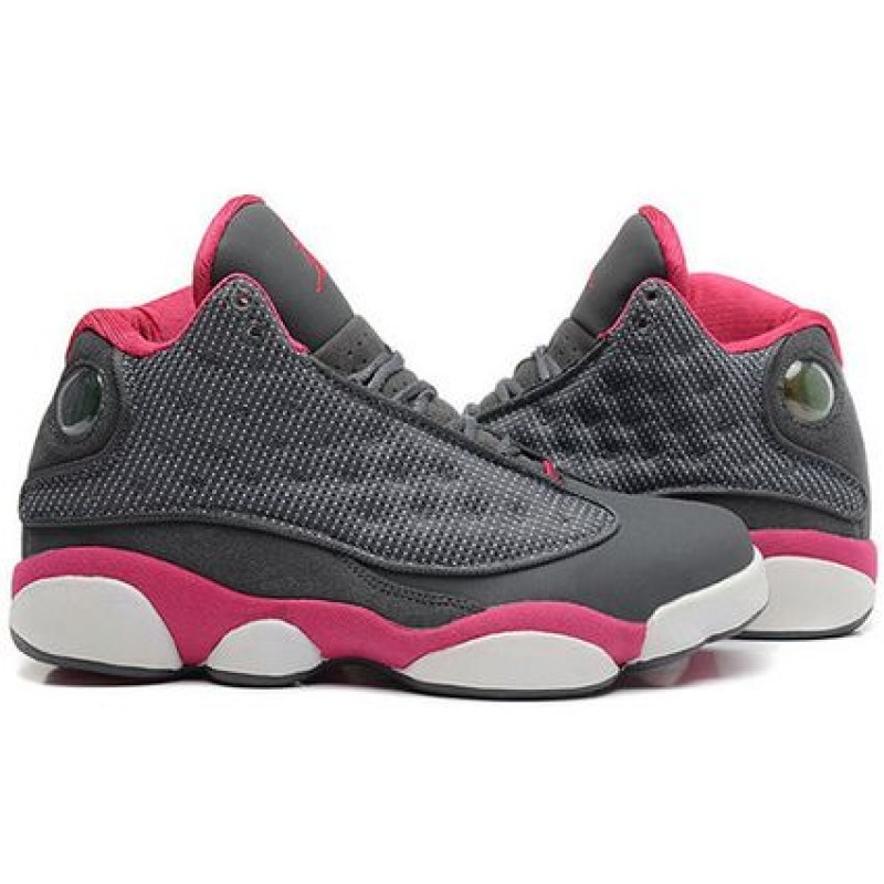 Air Jordan 13 GS Cool Grey Fusion Pink 439358-029