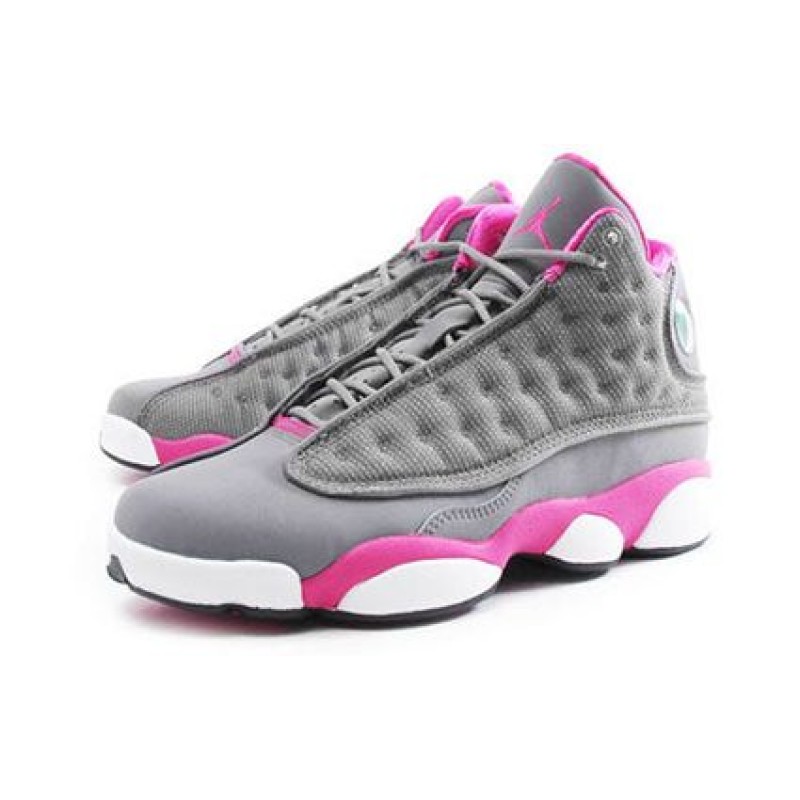 Air Jordan 13 GS Cool Grey Fusion Pink 439358-029