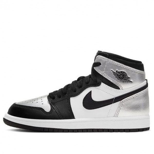 Air Jordan 1 Retro High OG PS 'Silver Toe' Black/Metallic Silver/White/Black CU0449-001