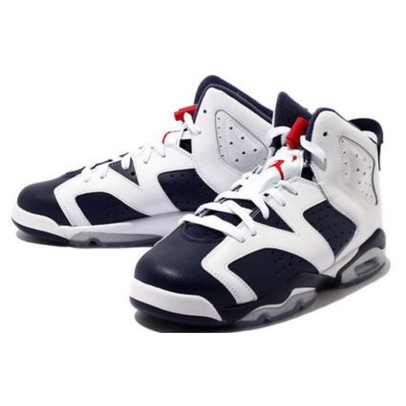 Air Jordan 6 Retro GS Olympic 384665-130