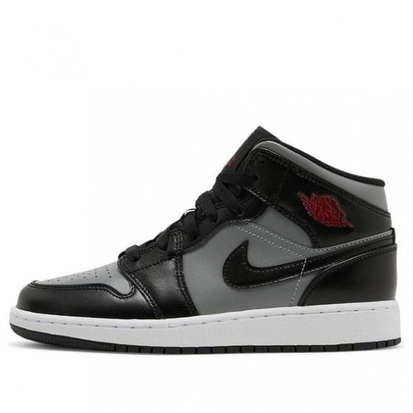 Air Jordan 1 Mid Shadow (GS) 554725-096