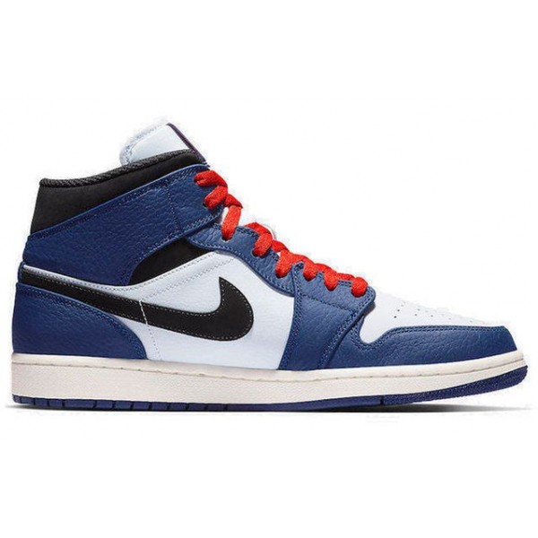 Air Jordan 1 Mid SE Deep Royal Blue Black 852542-400