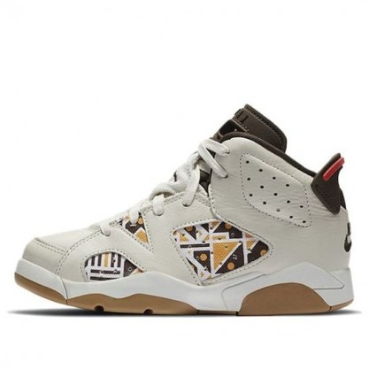 Air Jordan 6 Retro PS 'Quai 54 - Sail Gum' Sail/Team Orange/Gum Light Brown/Baroque Brown CZ6507-100