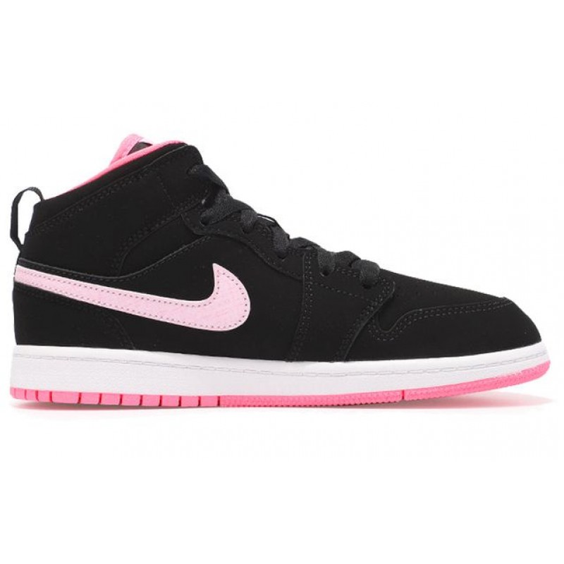 Air Jordan 1 Mid PS 'Black Digital Pink' Black/Digital Pink/White/Pink Foam 640737-066