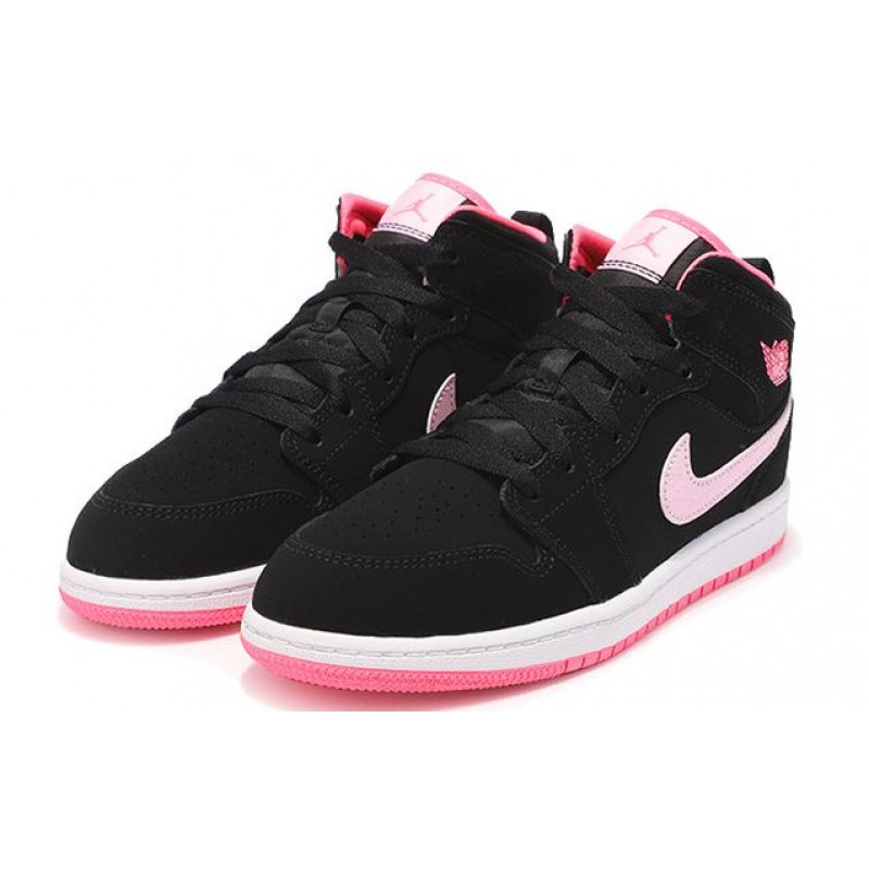 Air Jordan 1 Mid PS 'Black Digital Pink' Black/Digital Pink/White/Pink Foam 640737-066