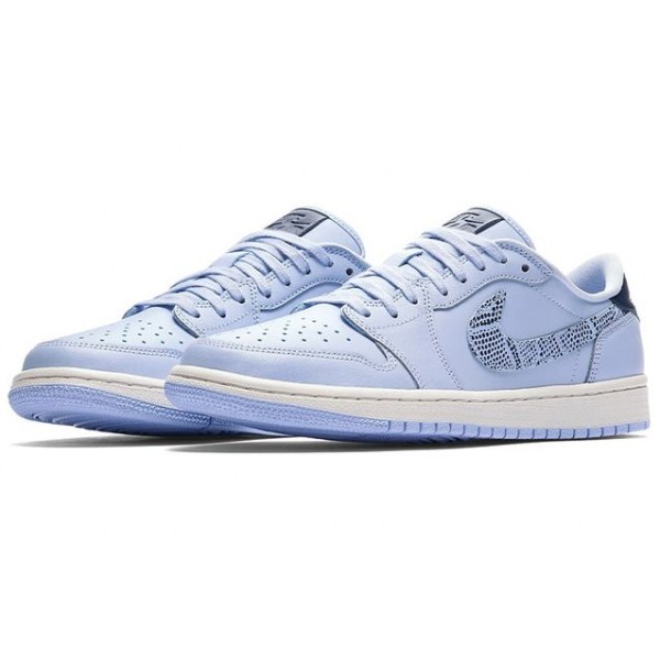 Womens WMNS Air Jordan 1 Low 'Royal Tint' Royal Tint/Phantom/Navy AQ0828-400