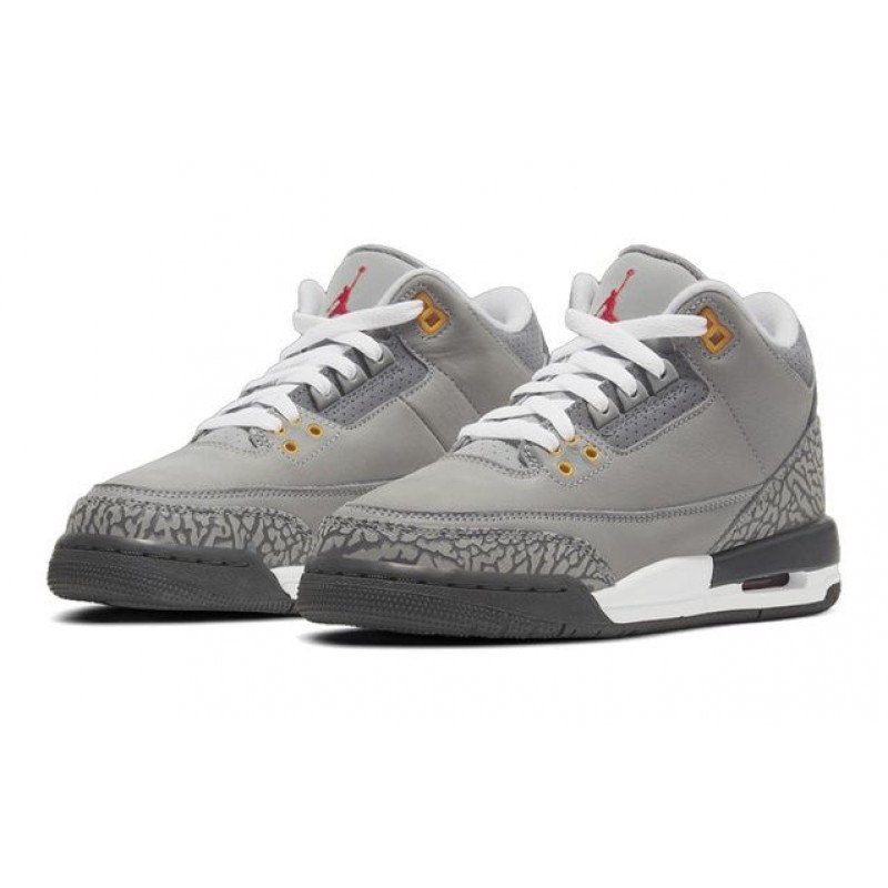 Air Jordan 3 Retro GS Cool Grey 398614-012